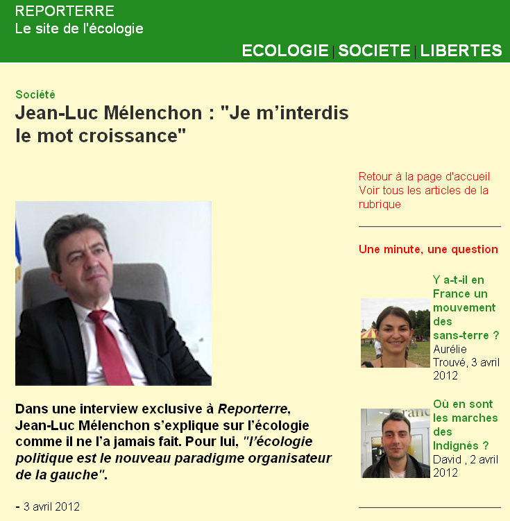 blog lundi avril notre entretien avec jean melenchon blog lundi avril notre entretien avec jean melenchon